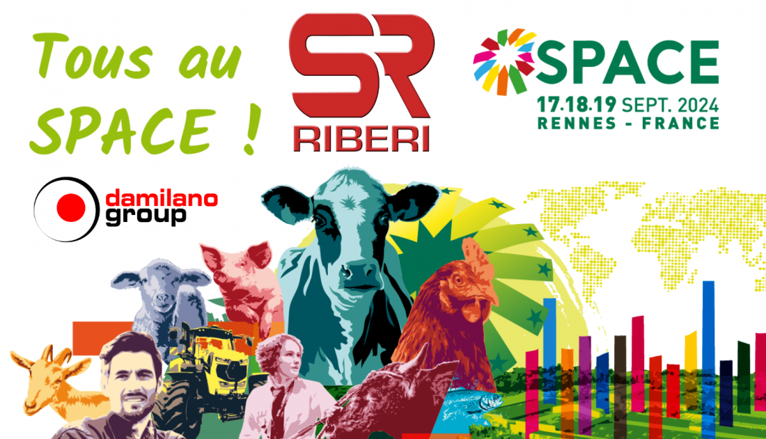 Riberi sarà presente alla fiera SPACE 2024 a Rennes in Francia